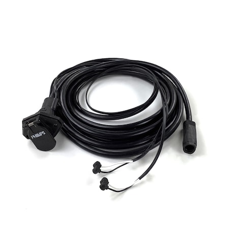 Phillips Trailer Harness - 48 Ft. Trailer, Main With Qcs2 Quick-Change Socket, 336 28 Ft. 34-1010-336